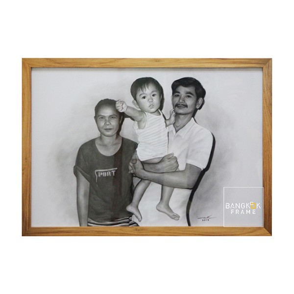 กรอบรูปภาพสเก็ตดินสอ